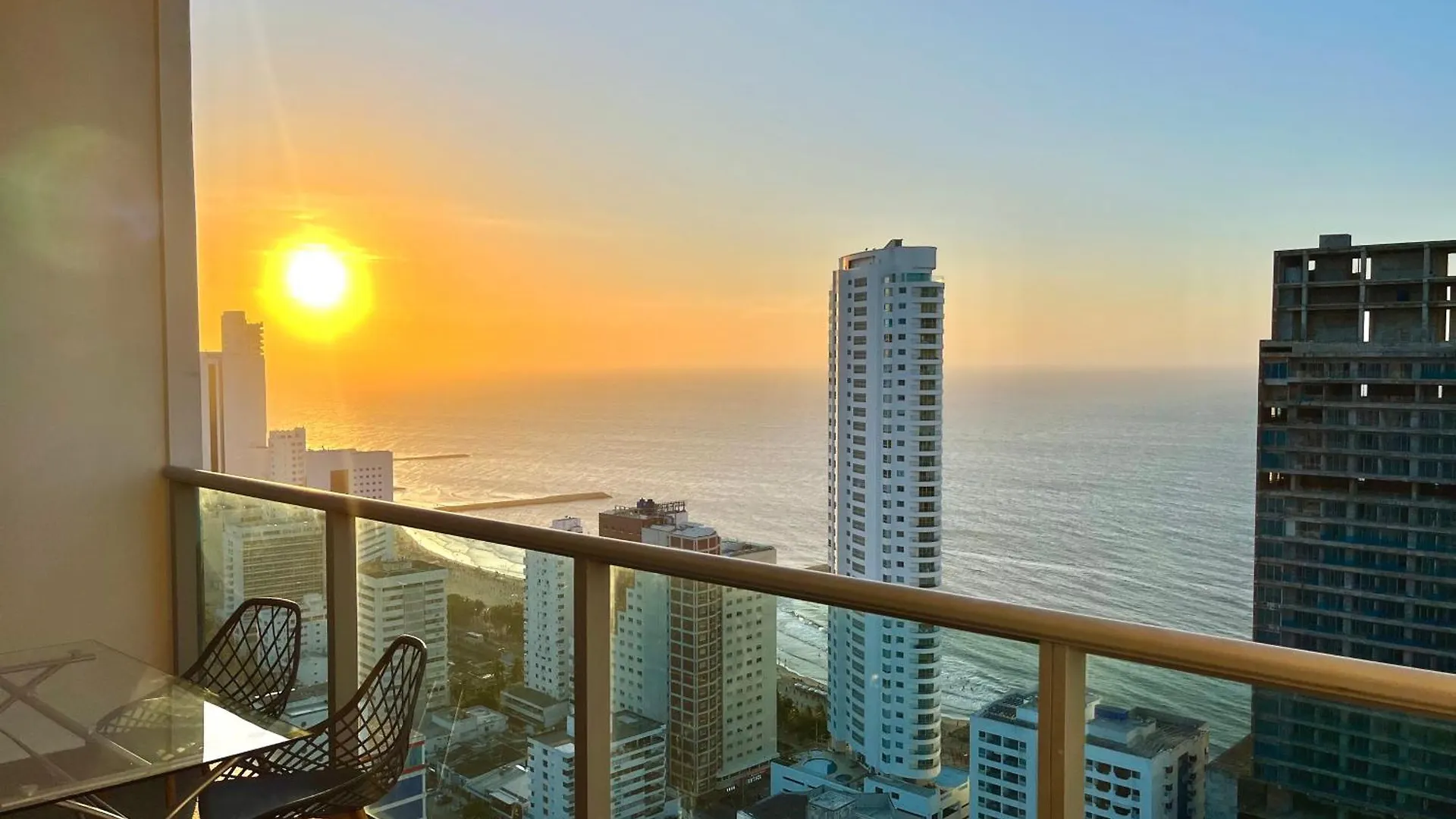 Apartament Skyline Nest Modern 1Br With Kitchen - Infinitum -Bocagrande Kartagena