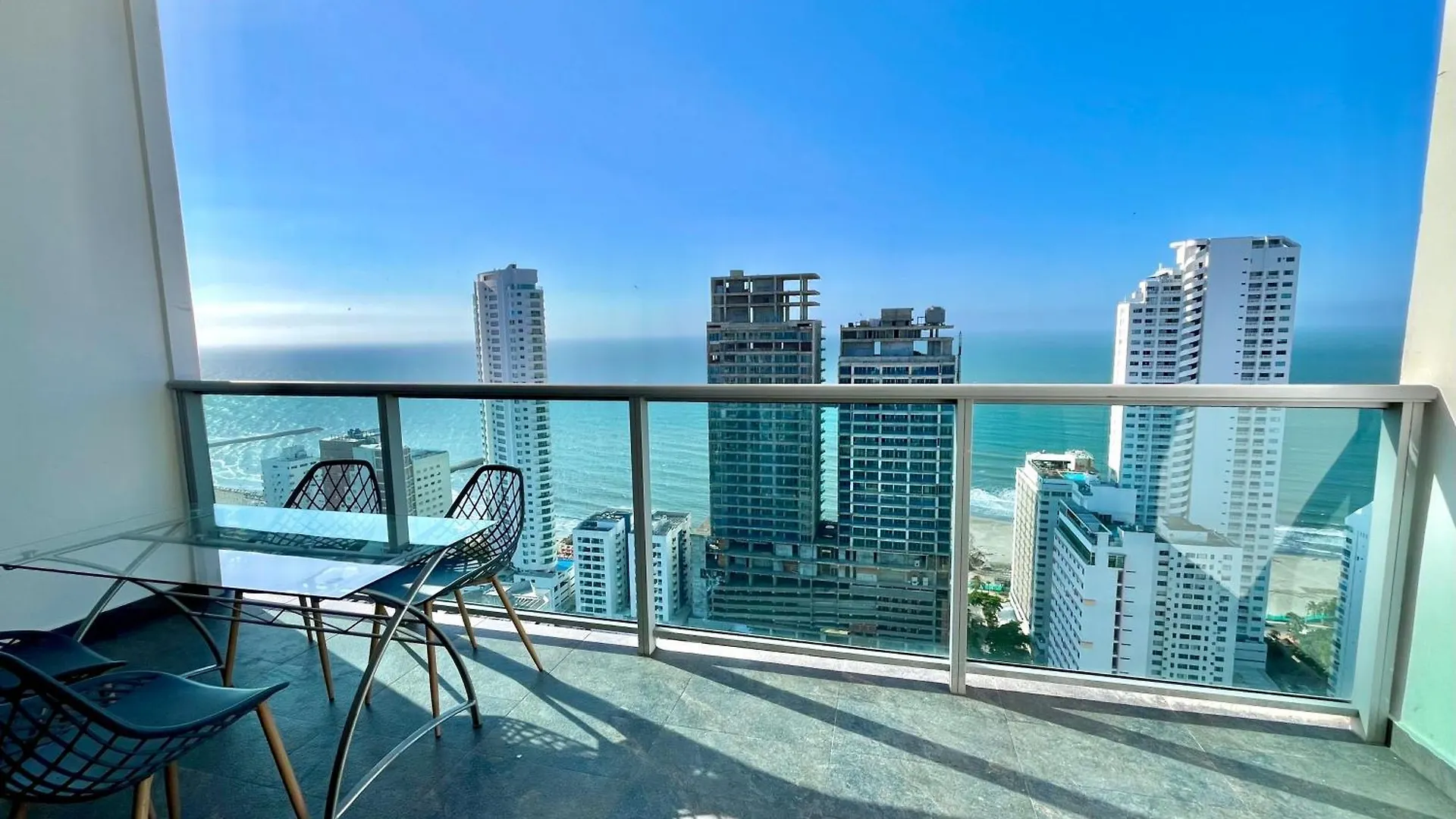 Skyline Nest Modern 1Br With Kitchen - Infinitum -Bocagrande Apartment Cartagena